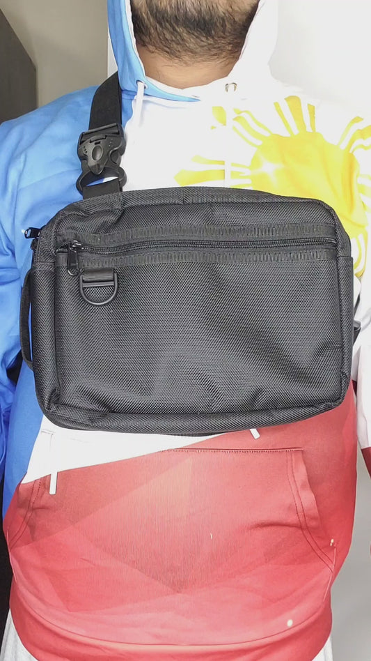 Concealed Carry Weapon Cross Bag (right handed)